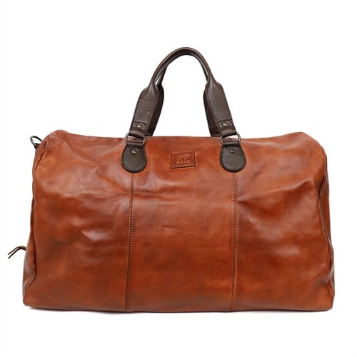 Bear Design Lucien Weekendtas / Reistas - Cognac / Bruin