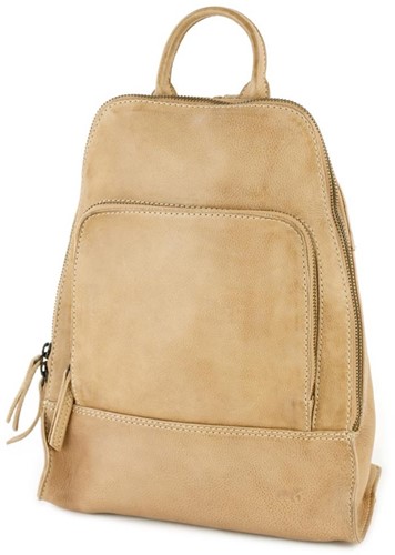 Bear Design Lotte Leren Rugzak - Baltic Beige