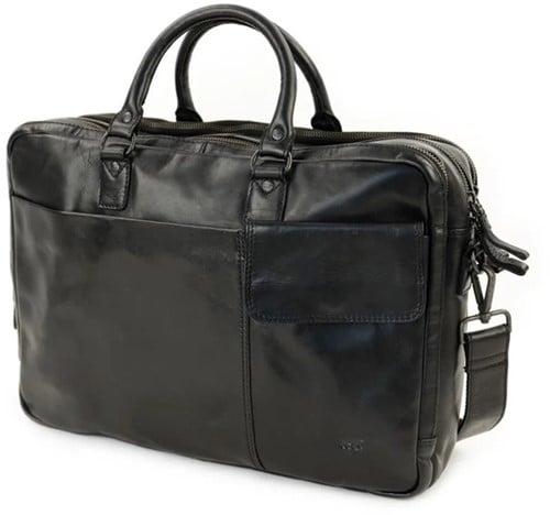 Bear Design Aktetas / Laptoptas - Zwart