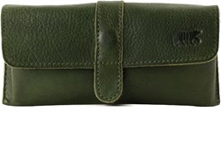 Bear Design Weta Leren Brillenkoker - Groen