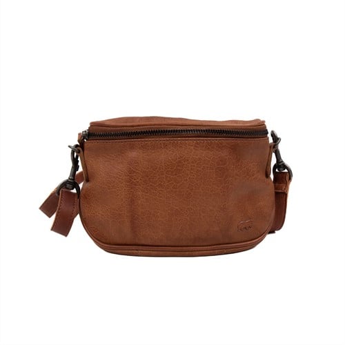 Bear Design Mick Leren Heuptas - Cognac