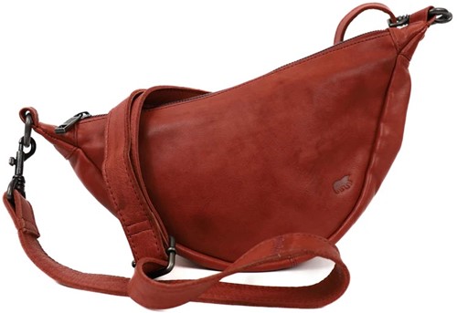 Bear Design Toon Crossbodytas - Rood