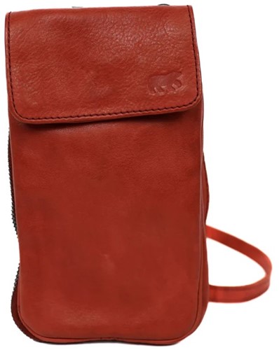 Bear Design Romee Telefoontasje - Rood