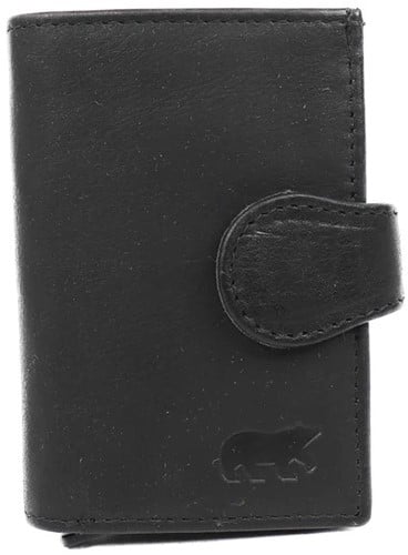 Bear Design Elsie Creditcardhouder / Pasjeshouder / Portemonnee - Zwart