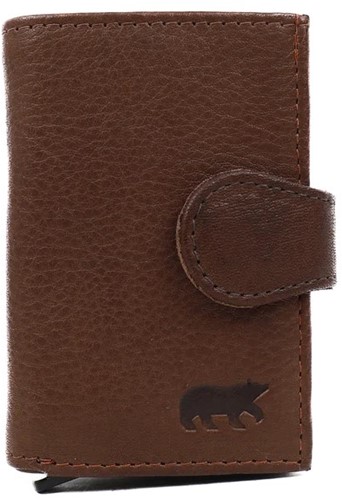 Bear Design Elsie Creditcardhouder / Pasjeshouder / Portemonnee - Bruin