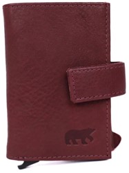 Bear Design Elsie Creditcardhouder / Pasjeshouder / Portemonnee - Bordeaux Rood
