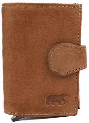 Bear Design Elsie Creditcardhouder / Pasjeshouder / Portemonnee - Taupe