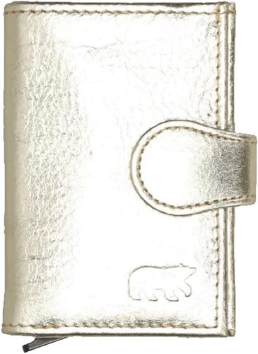 Bear Design Elsie Creditcardhouder / Pasjeshouder / Portemonnee - Champagne
