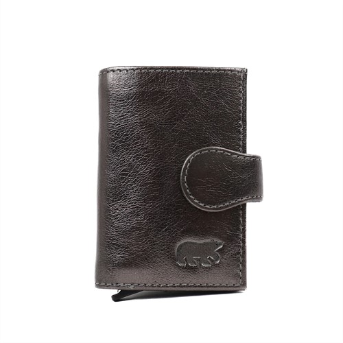 Bear Design Elsie Creditcardhouder / Pasjeshouder / Portemonnee - Gun Metal