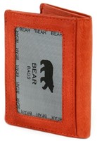 Bear Design Cas Creditcardhouder / Pasjeshouder - Rood-3