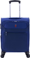 Gladiator 3D Handbagage Koffer - 55 cm - 36/43 liter - Expandable - Blauw-3