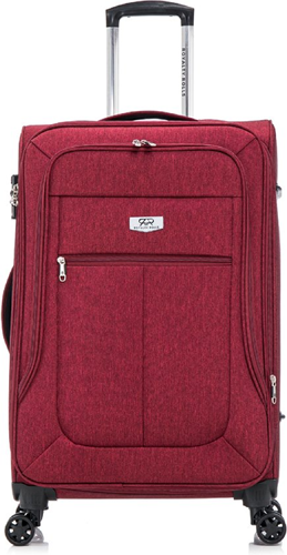 Royalty Rolls Abu Dhabi 2.0 Grote Koffer - 80 cm - 121 Liter - Exp - TSA Slot - Bordeaux