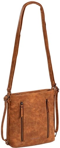 Daniel Ray Tuscaloosa Schoudertas / Rugtas - Cognac