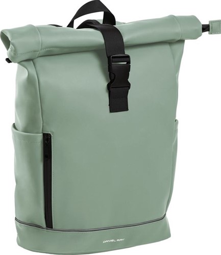 Daniel Ray Highlands Rolltop Laptop Rugzak Waterproof - 15,6 inch - Oudgroen