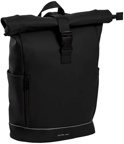 Daniel Ray Highlands Rolltop Laptop Rugzak Waterproof - 15,6 inch - Zwart