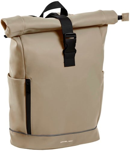 Daniel Ray Highlands Rolltop Laptop Rugzak Waterproof - 15,6 inch - Khaki