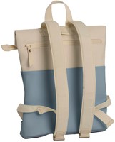 Daniel Ray Allentown Rolltop Laptop Rugzak Waterproof - Blauw / Beige-3