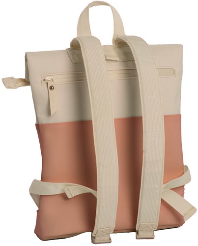 Daniel Ray Allentown Rolltop Laptop Rugzak Waterproof - Oudroze / Beige-3