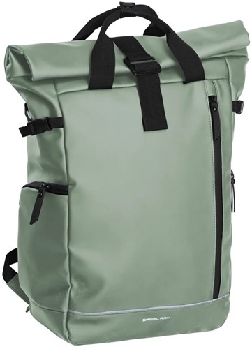 Daniel Ray Central Rolltop Laptoprugzak Waterproof  XL - Oudgroen