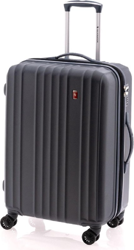 Gladiator  Zebra Middelmaat Koffer Expandable 67 cm - 74/85 liter Grey