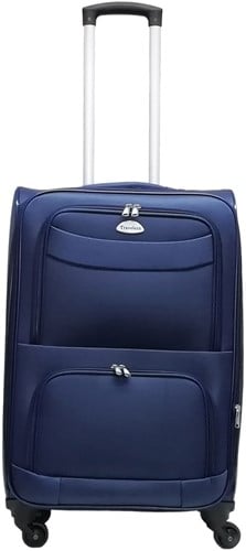 Castillo Dubai Abudabi Middelgrote Koffer - 66 cm - 65/72 Liter - Expandable - Blauw