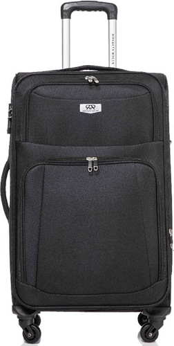 Castillo Dubai Abudabi Grote Koffer - 76 cm - 95/103 liter - Expandable - Zwart