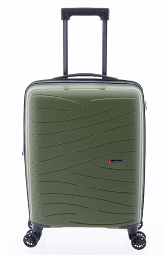 Gladiator Flow Handbagage Koffer Expandable - 55 cm - 36/40 liter - Expandable - Legergroen