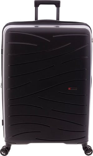 Gladiator Flow Grote Koffer - 74 cm - 105/115 liter - Expandable - Zwart