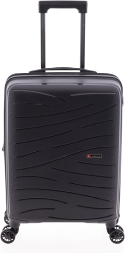 Gladiator Flow Handbagage Koffer Expandable - 55 cm - 36/40 liter - Expandable - Zwart