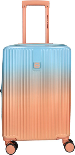 Enrico Benetti Havana Handbagage Koffer - 55 cm - 46 liter - Expandable - TSA Slot - Zalm Ombré