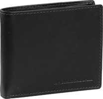 Billfold portemonnee heren buffelleer cognac met muntgeldvak