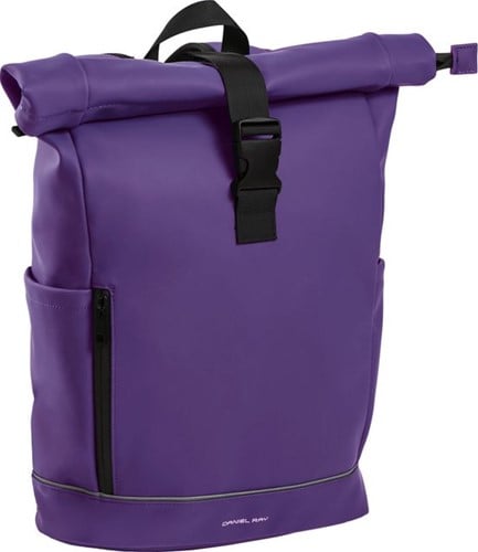 Daniel Ray Highlands Rolltop Laptop Rugzak Waterproof - 15,6 inch - Donkerpaars