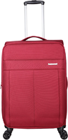 Decent D-Upright Middelgrote Koffer - 66 cm - 65/70 Liter - Expandable - TSA Slot - Bordeaux Rood