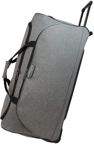Bordlite Milo L - Grote Wieltas - 78 cm - 96 liter - Lichtgrijs
