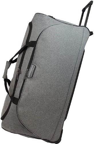 Bordlite Milo M - Middelgrote Wieltas - 69 cm - 78 liter - Lichtgrijs