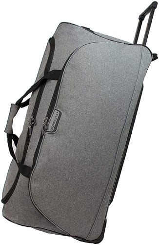 Bordlite Milo XL - Grote Wieltas - 84 cm - 130 liter - Lichtgrijs