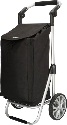 Beagles Alberic Boodschappenkar / Shoppingtrolley - Zwart