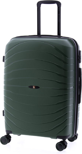 Gladiator Kick-Off Middelgrote Koffer - 67 cm - 72/90 liter - Expandable - Donkergroen