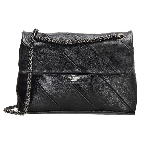 Charm London Elisa Schoudertas - Zwart
