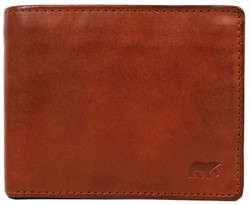 Bear Design Wesley Billfold - Cognac