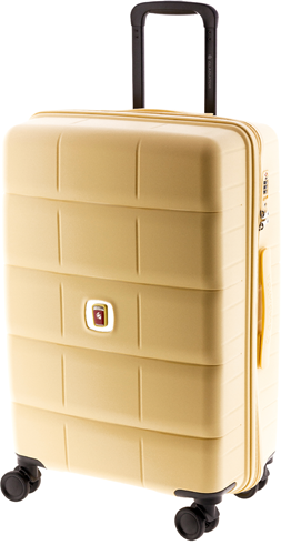 Gladiator Magic Middelgrote Koffer - 64 cm - 70 liter - TSA slot - Geel