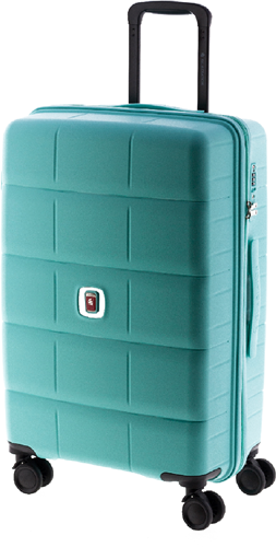 Gladiator Magic Middelgrote Koffer - 64 cm - 70 liter - TSA slot - Aqua Groen