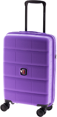 Gladiator Magic Handbagage Koffer - 55 cm - 34 liter - TSA slot - Lila