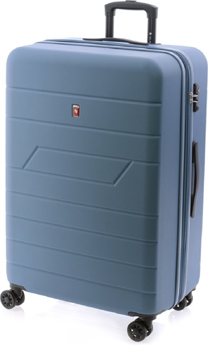 Gladiator  Mambo Grote Reiskoffer Expandable 75 cm - 95/104 liter TSA-slot Petrol Blue