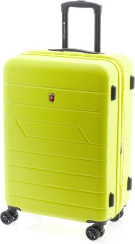 Gladiator  Mambo Middelmaat Koffer Expandable 65 cm 63/72 liter TSA-slot Lime Yellow