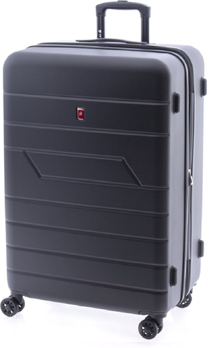 Gladiator  Mambo Grote Reiskoffer Expandable 75 cm - 95/104 liter TSA-slot Black
