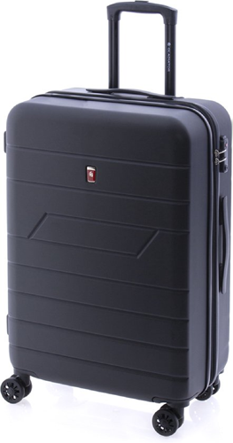 Gladiator  Mambo Middelmaat Koffer Expandable 65 cm 63/72 liter TSA-slot Black
