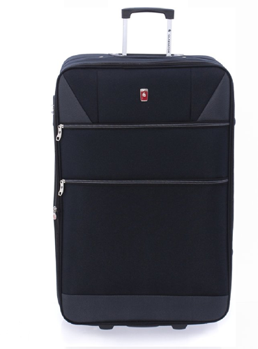 Gladiator Metro Grote Koffer - 72 cm - 80/95 liter - Expandable - Zwart