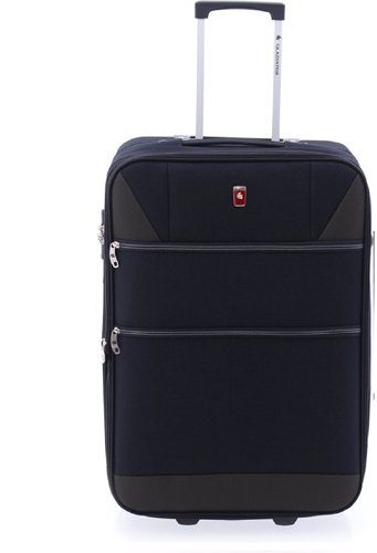 Gladiator Metro Middelgrote Koffer - 61 cm - 57/63 liter - Expandable - Zwart