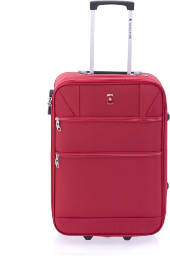 Gladiator Metro Handbagage Koffer - 52 cm - 34 liter - Rood